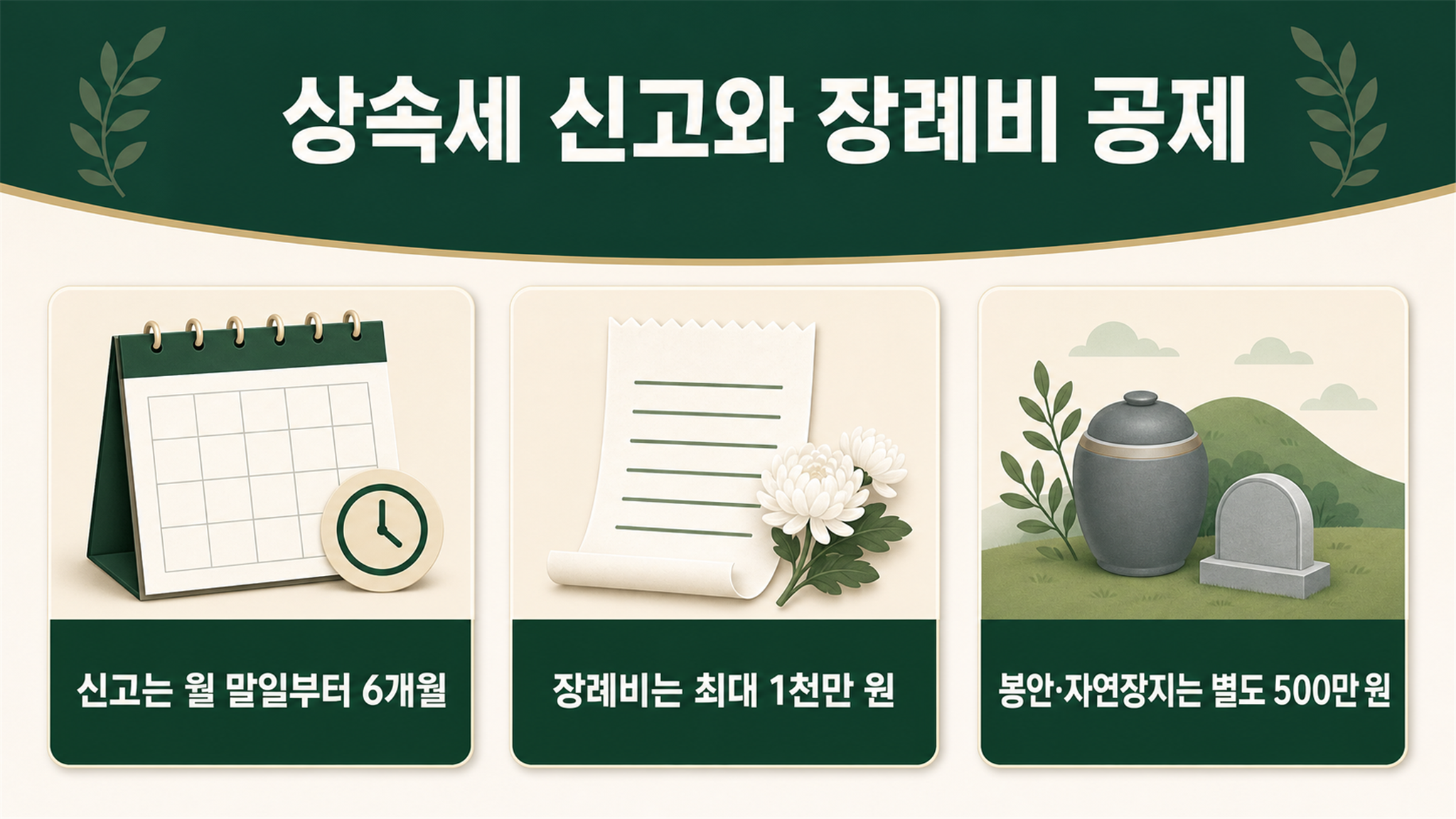 부모님 사망 후 해야 할 일, 장례부터 행정까지 순서