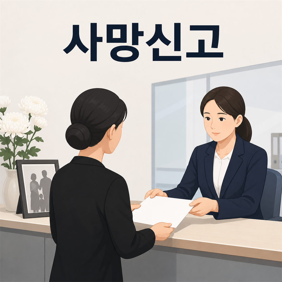 사망신고, 신고기간과 준비서류 및 후속 절차