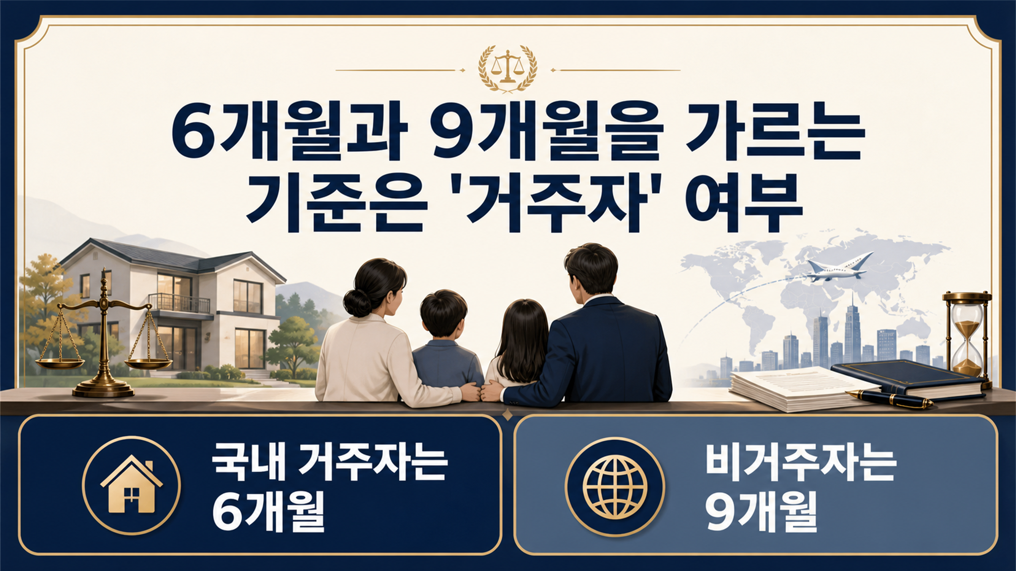 상속세 신고기한, 국내 거주 여부에 따른 계산 기준