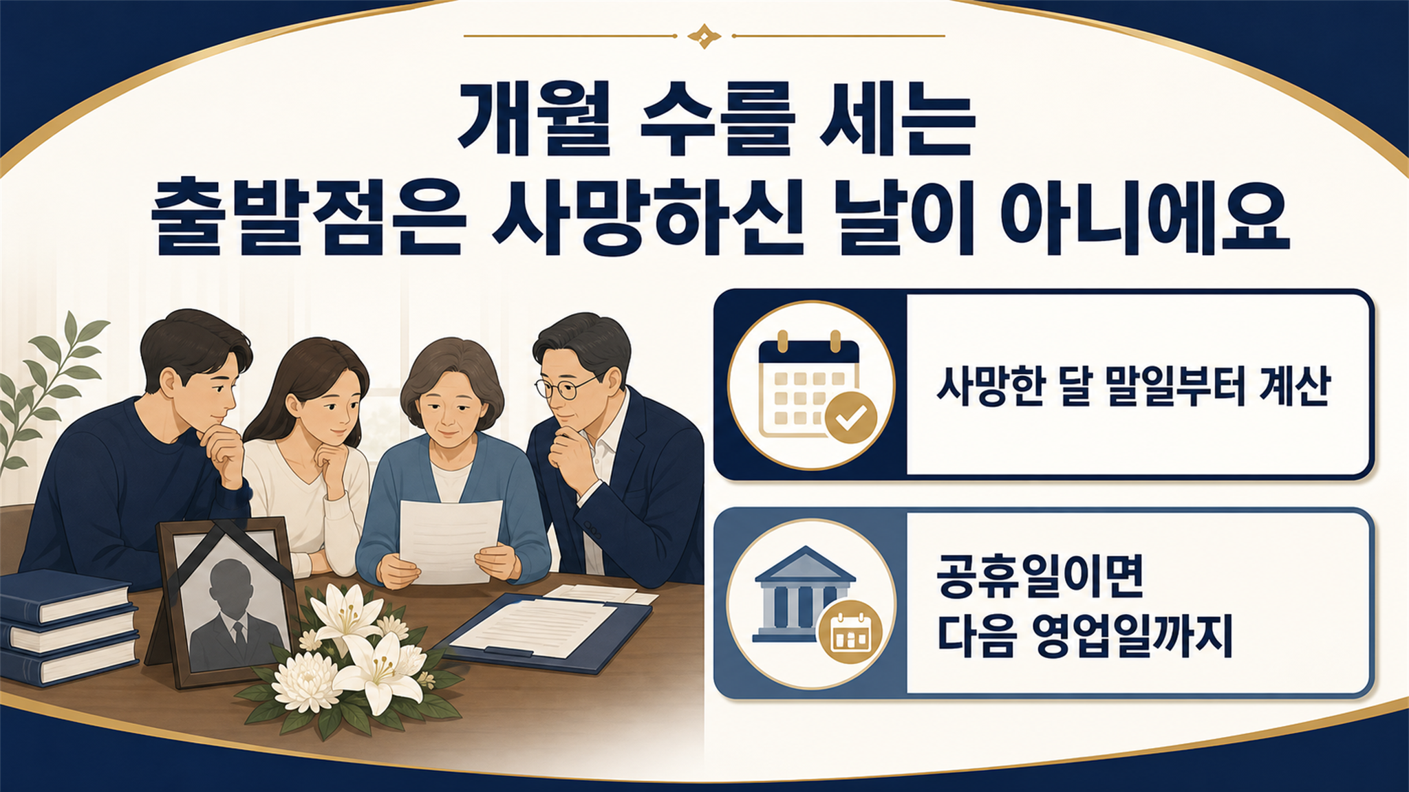 상속세 신고기한, 국내 거주 여부에 따른 계산 기준