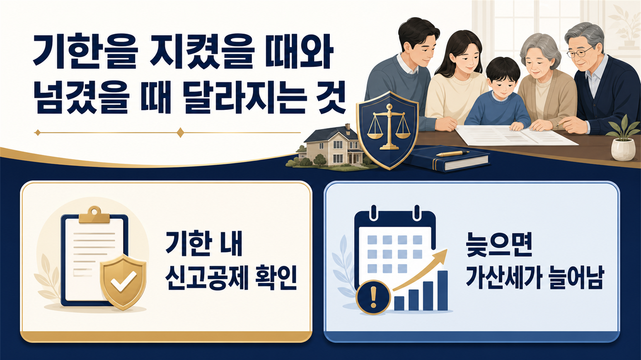 상속세 신고기한, 국내 거주 여부에 따른 계산 기준