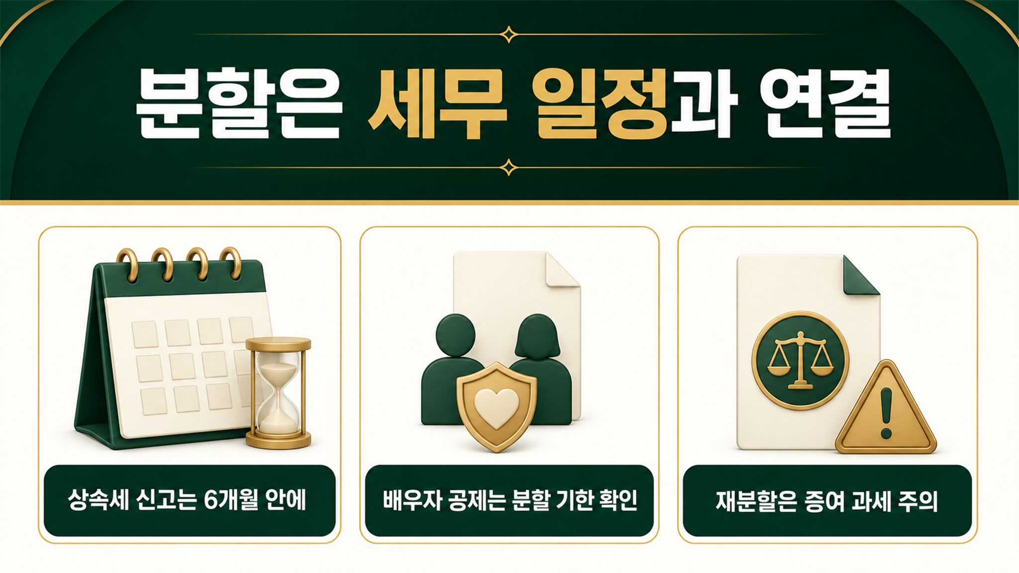 상속재산분할협의서, 작성 항목과 서명 전 확인할 점