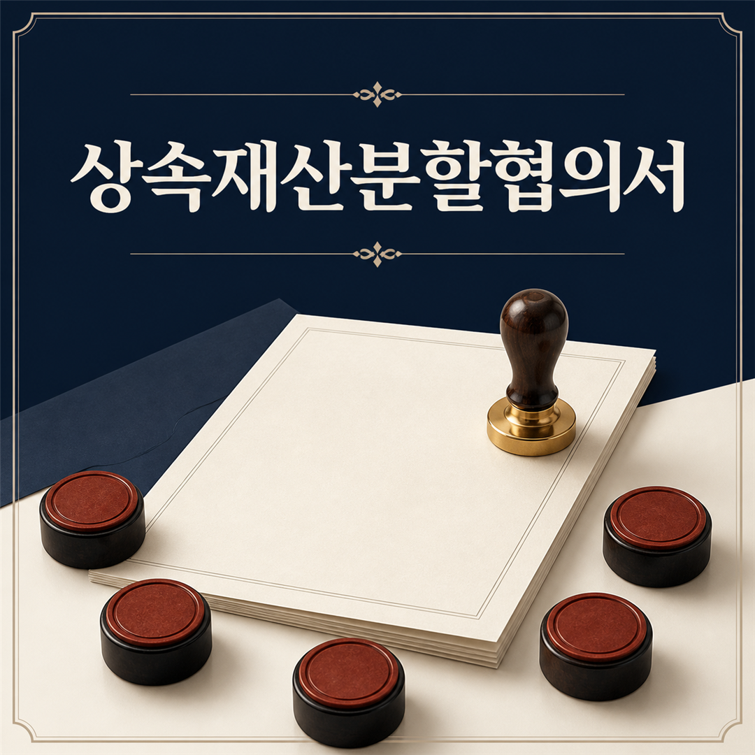 상속재산분할협의서, 작성 항목과 서명 전 확인할 점