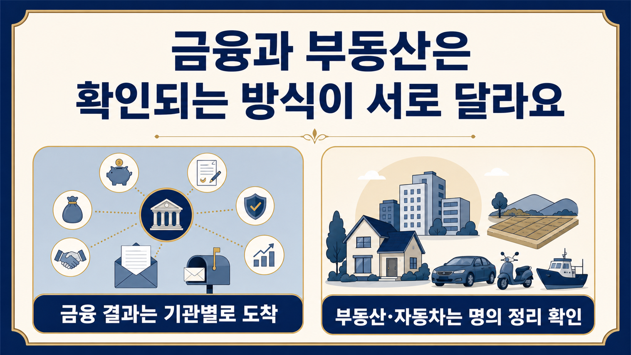 상속재산 조회, 금융·부동산·세금 확인 경로 정리