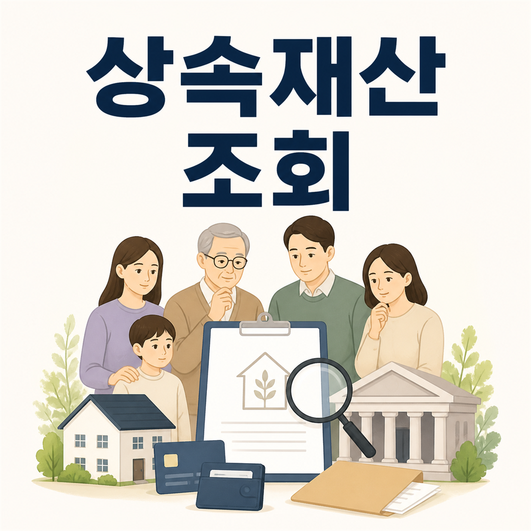 상속재산 조회, 금융·부동산·세금 확인 경로 정리