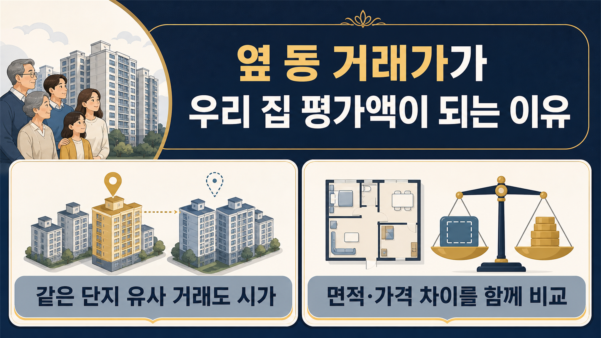 아파트 상속세 평가, 시가와 보충적 평가 기준 살펴보기