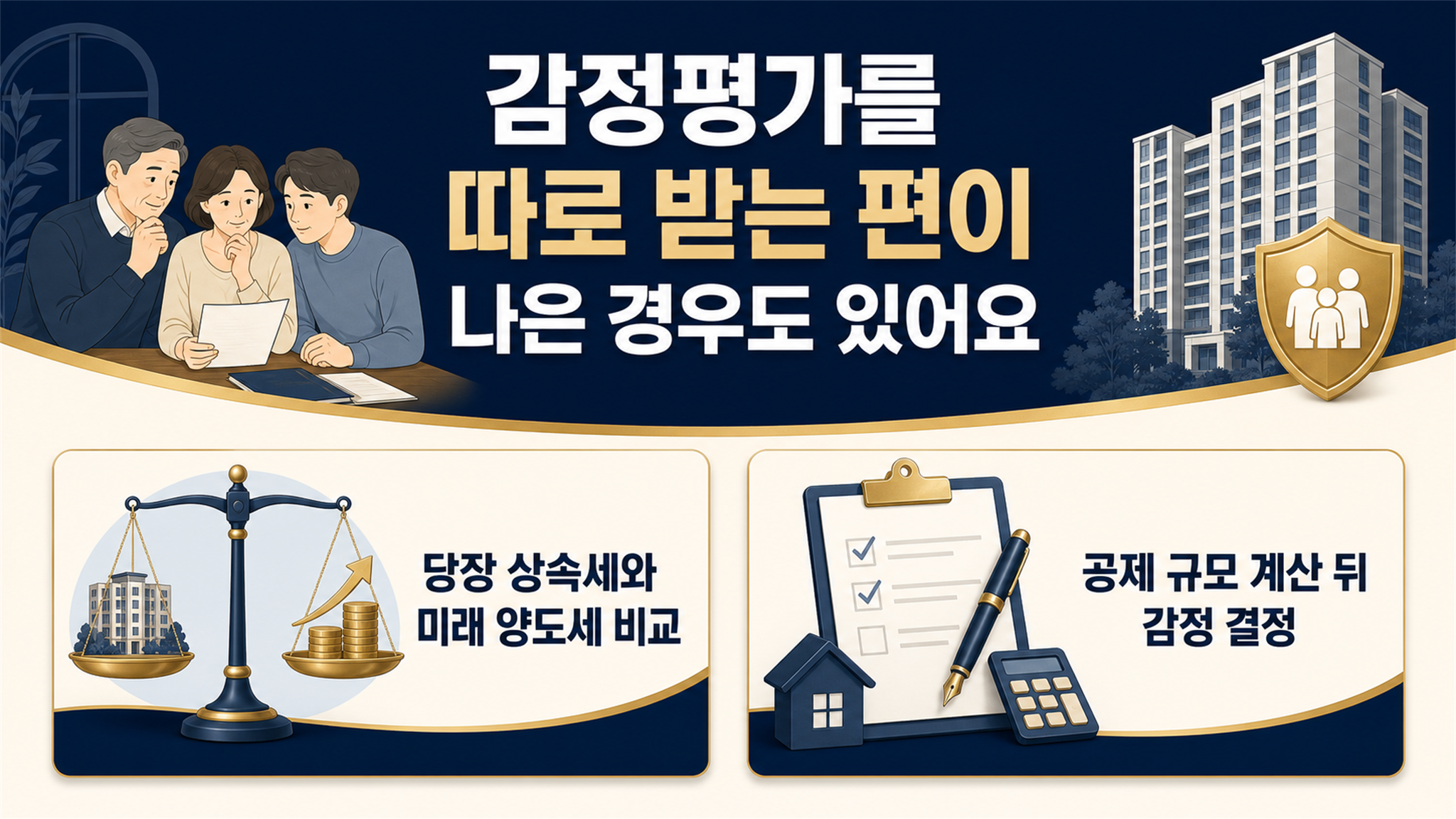 아파트 상속세 평가, 시가와 보충적 평가 기준 살펴보기