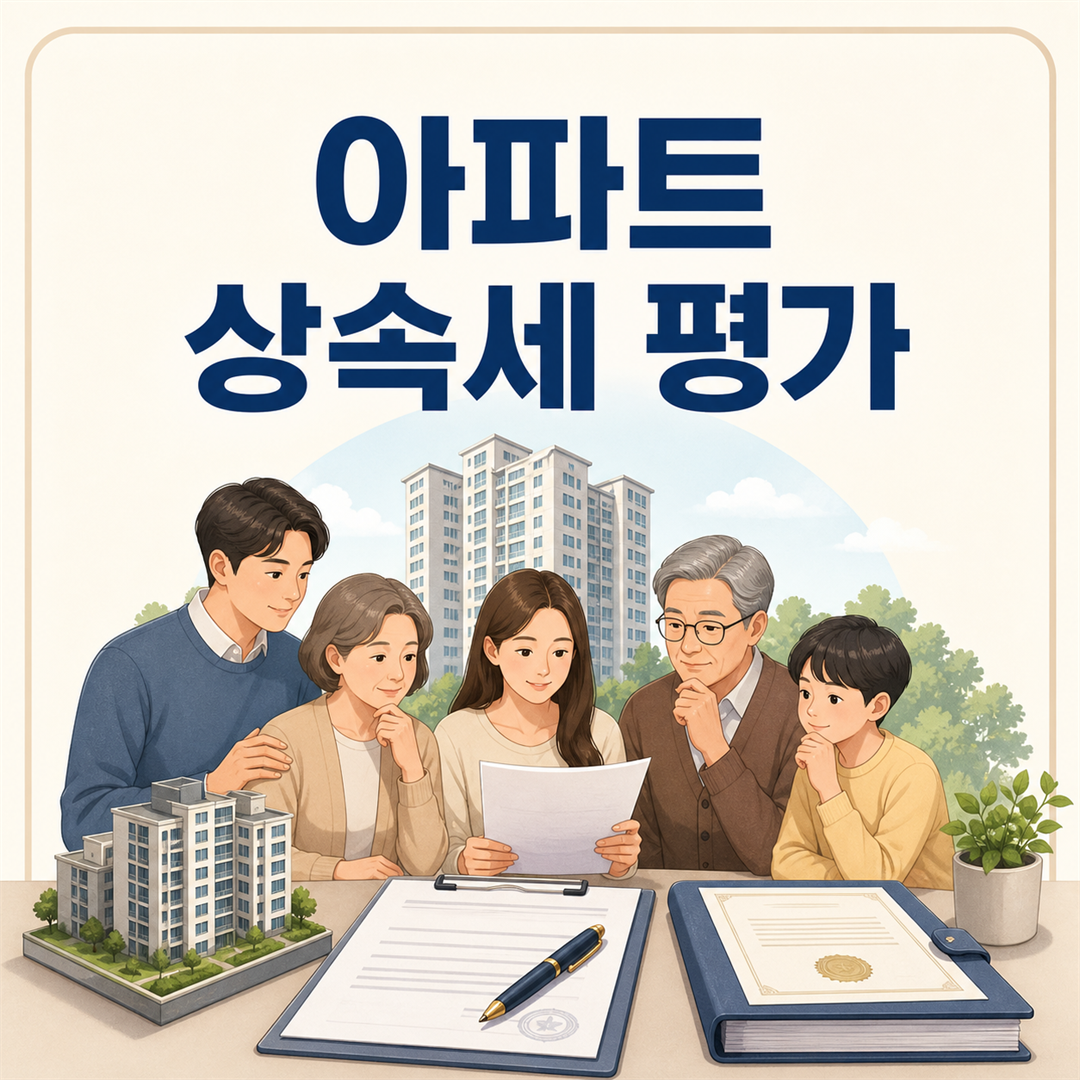 아파트 상속세 평가, 시가와 보충적 평가 기준 살펴보기