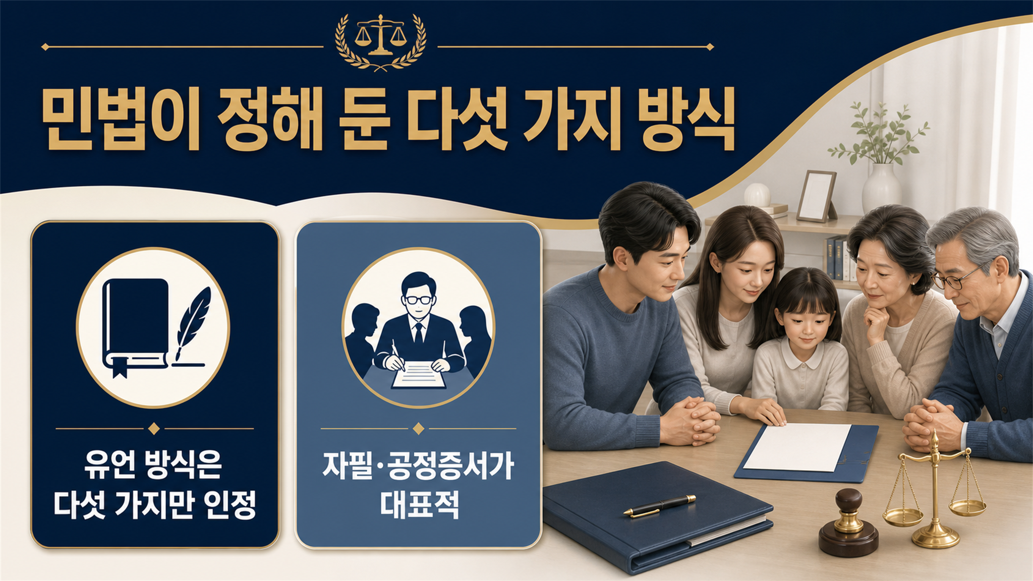 유언장 효력, 작성 방식과 무효가 될 수 있는 경우