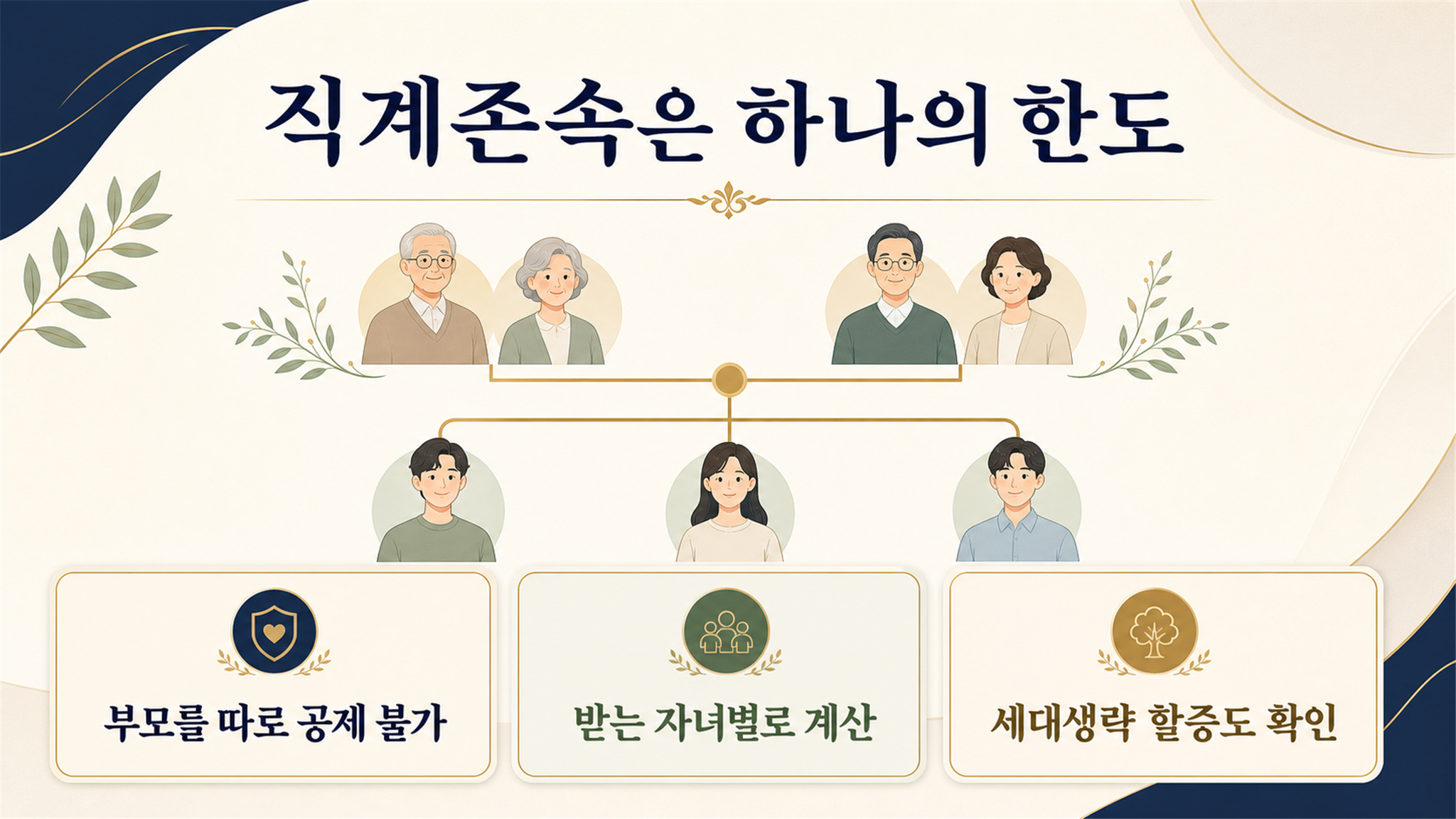 자녀 증여세 면제한도, 공제기간과 증여자별 기준