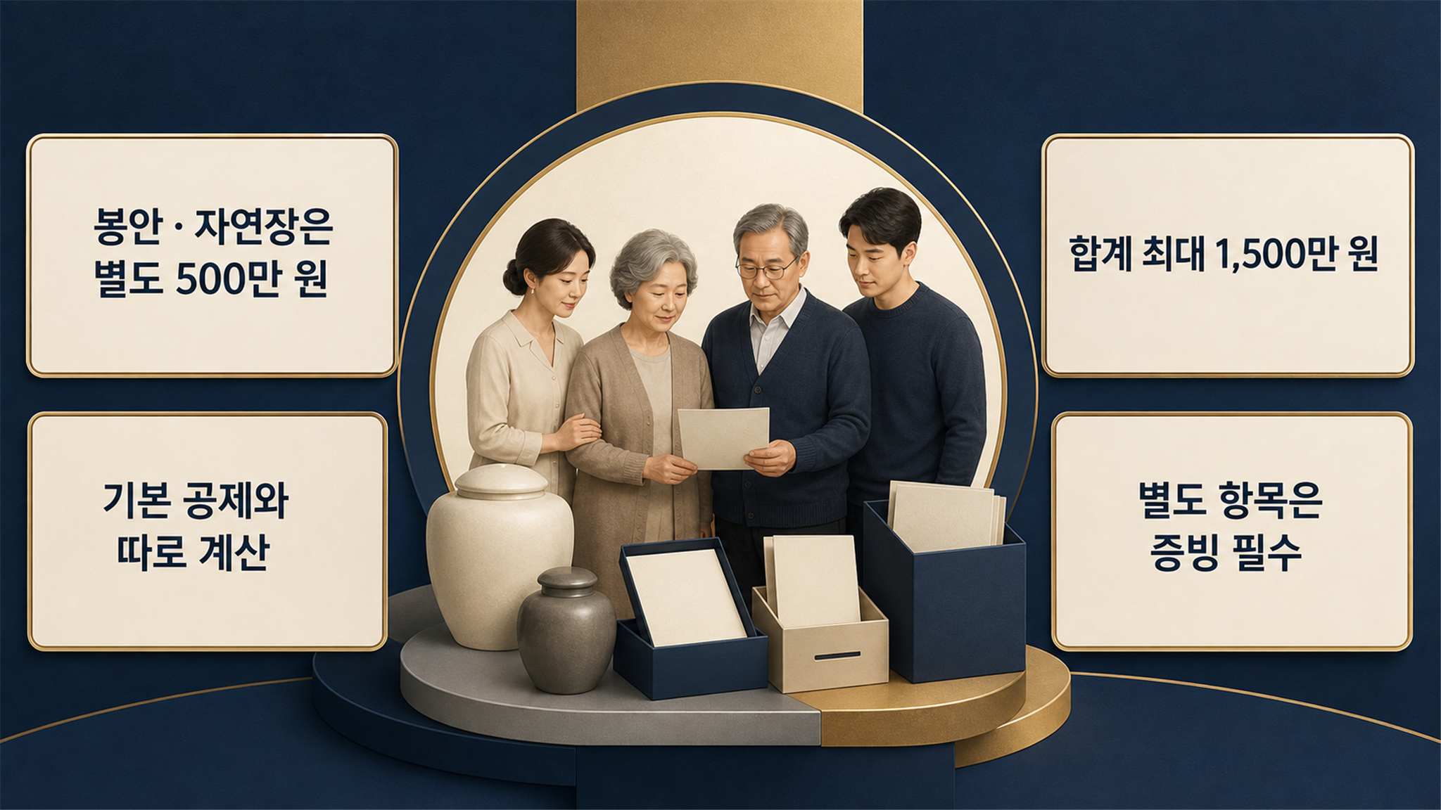 장례비 공제 한도, 상속세에서 인정되는 항목과 증빙