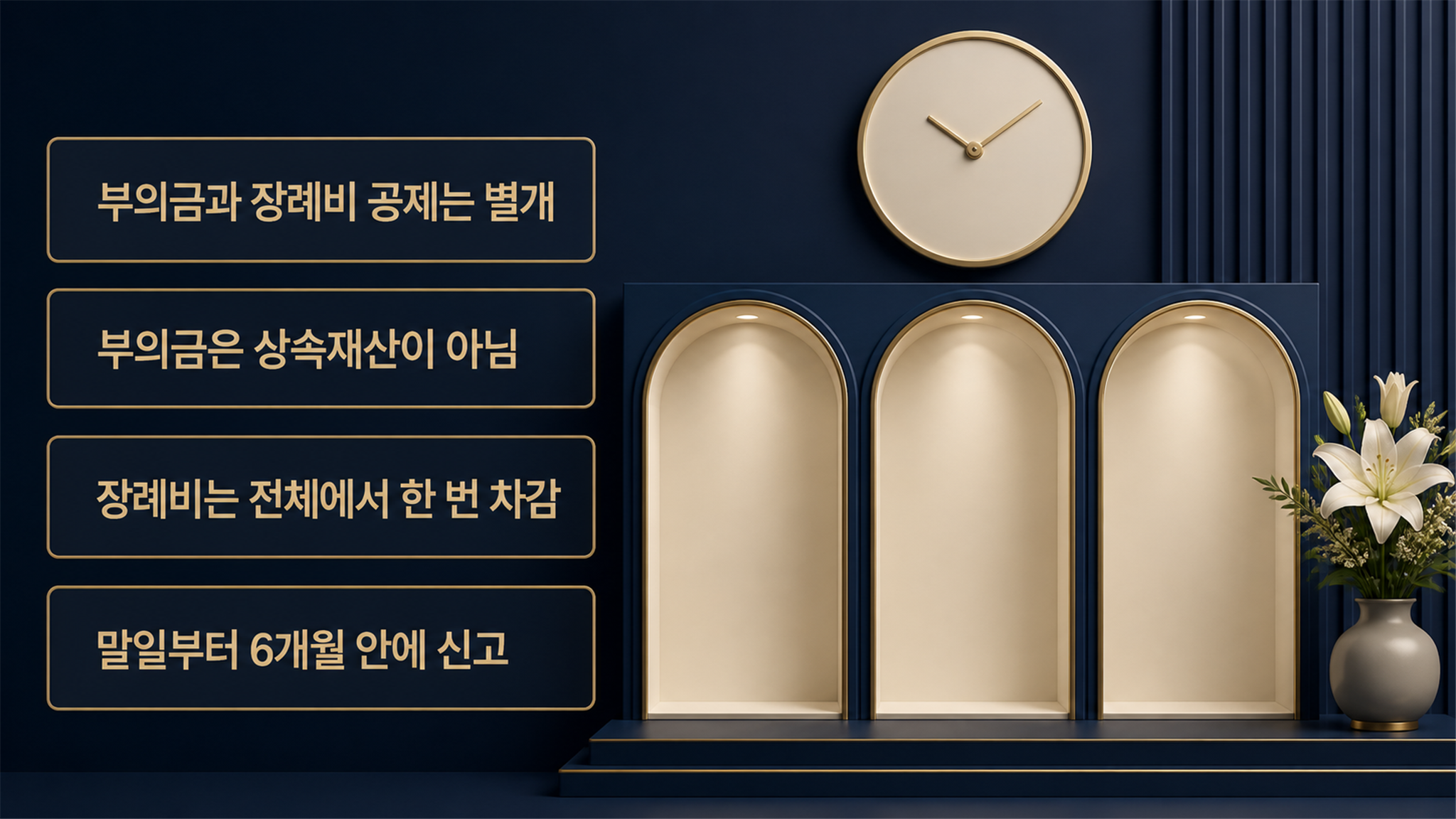 장례비 공제 한도, 상속세에서 인정되는 항목과 증빙