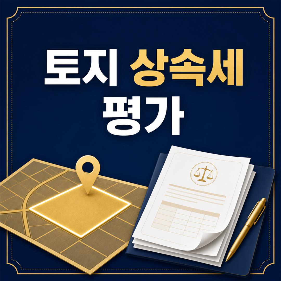 토지 상속세 평가, 개별공시지가와 시가 적용 기준